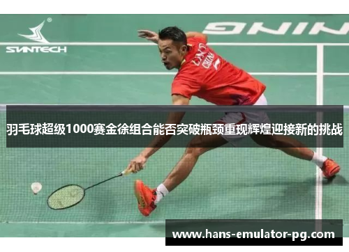 羽毛球超级1000赛金徐组合能否突破瓶颈重现辉煌迎接新的挑战